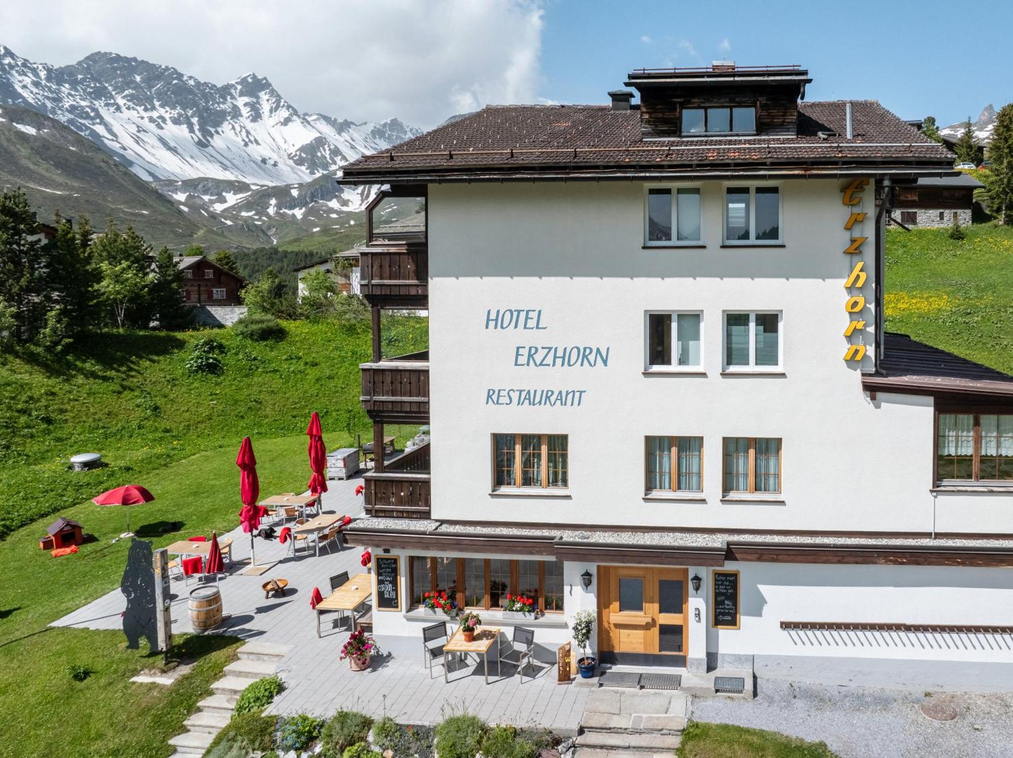 Erzhorn Hotell Arosa Exteriör bild
