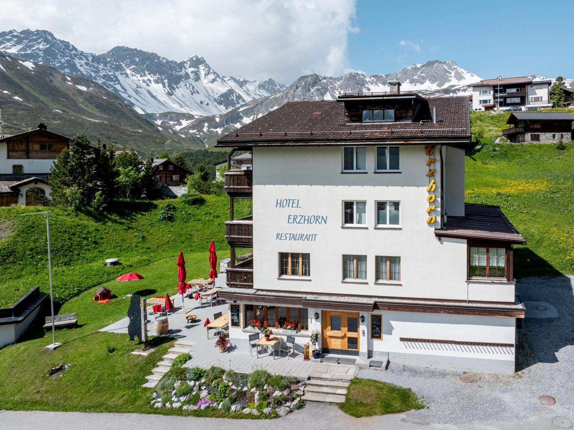 Erzhorn Hotell Arosa Exteriör bild